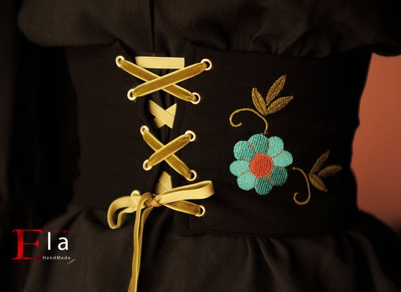 Velvet corset belt Clearance