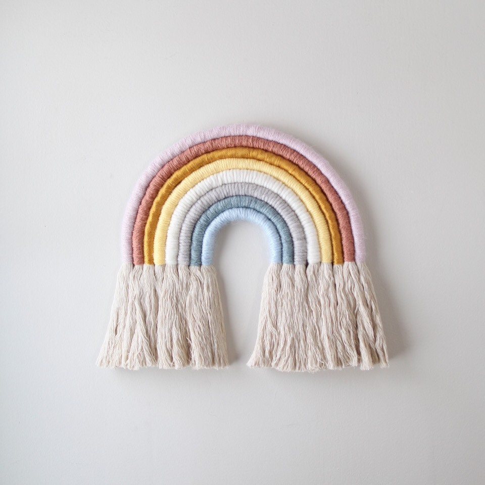 Terre Grande Fibre Rainbow Wall Suspendu