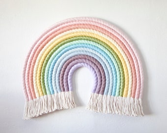 Rainbow  XXL - Fiber Rainbow Art Wall Hanging Statement