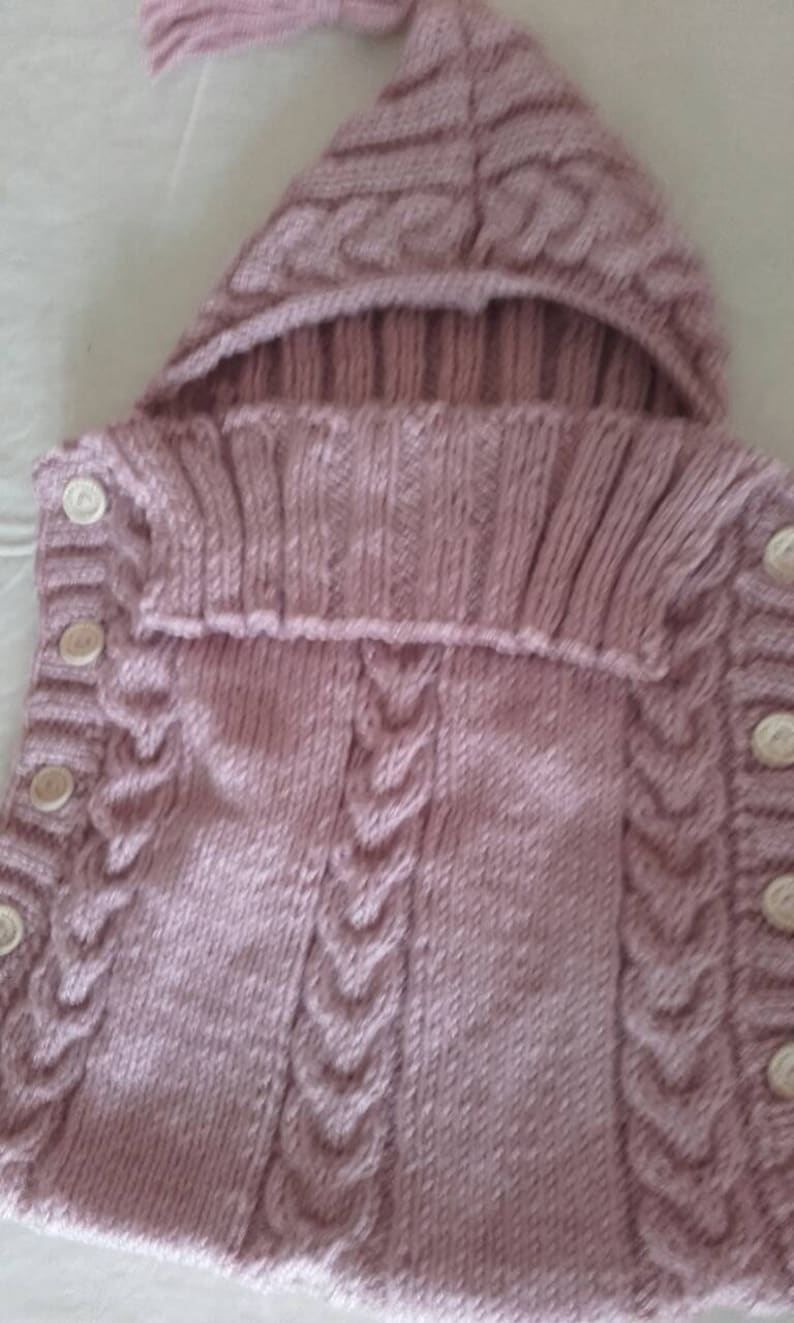 baby cocoon Baby sleeping bag knitted sleeping bag ready to ship newborn cocoon