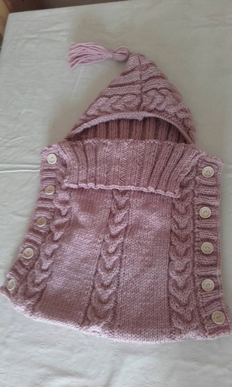 baby cocoon Baby sleeping bag knitted sleeping bag ready to ship newborn cocoon