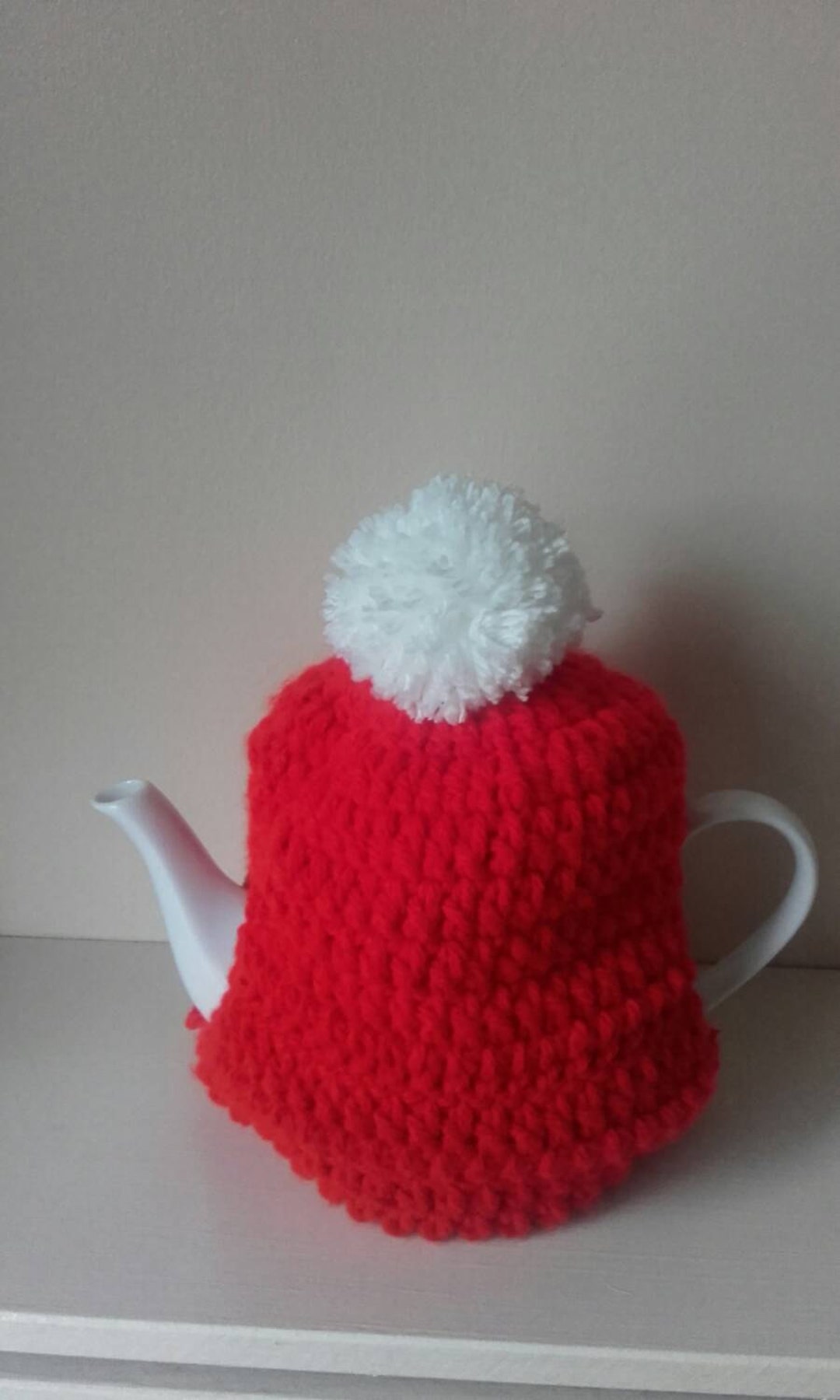 Christmas Tea Cosy, Santa Tea Cosy, Medium Tea Cosy, Xmas Tea Cosy Etsy