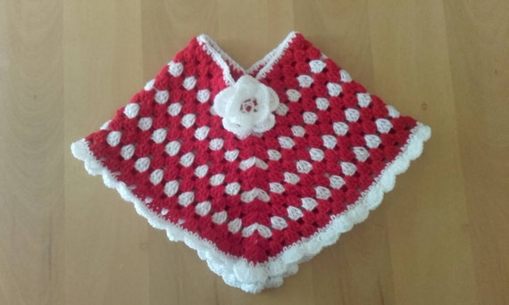 Bebe Fille Poncho Crochet Fille Poncho Bebe Poncho Poncho Etsy