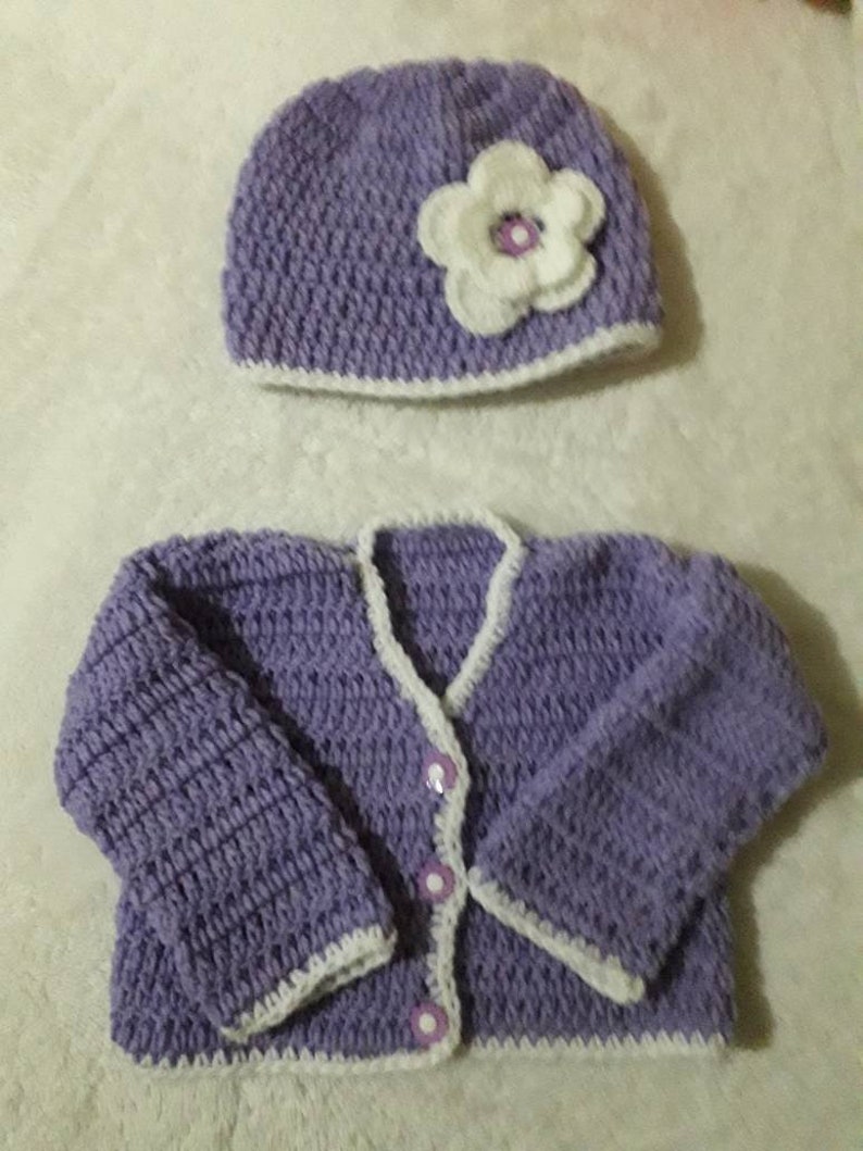 Newborn baby sweater sweater and hat baby sweater girl baby sweater newborn sweater ready to ship