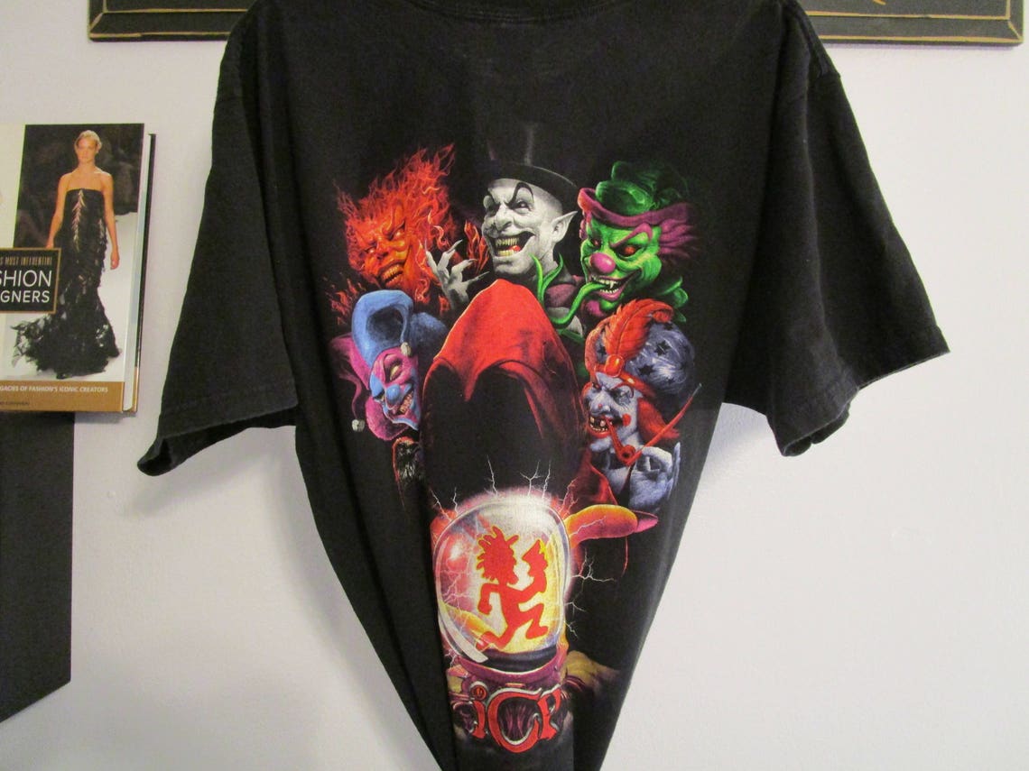 ICP Top. Insane Clown Posse Tee. Vintage Tshirt. Graphic Tee. Etsy