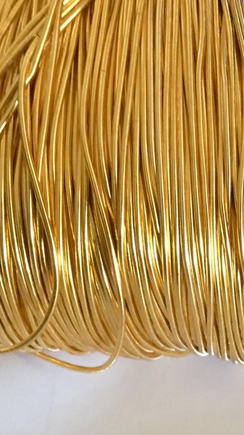 2 Kg Gold Bullion Wire,smooth Gold Gimp Wire, Goldwork Thread,rough ...