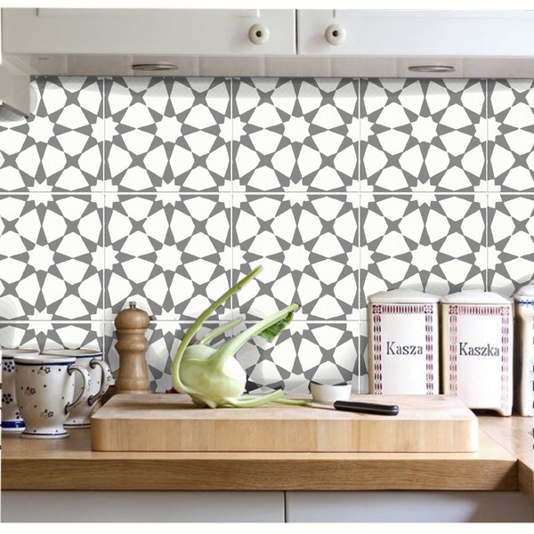 Tile Sticker backsplash, Kitchen, bath, floor, wall Waterproof & Removable Peel n Stick: Bx302G