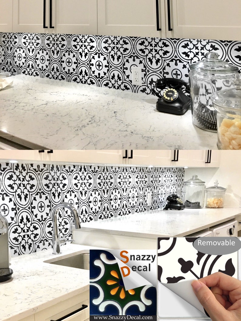 Floor Tile Stickers Vinyl Decal WATERPROOF REMOVABLE for Etsy