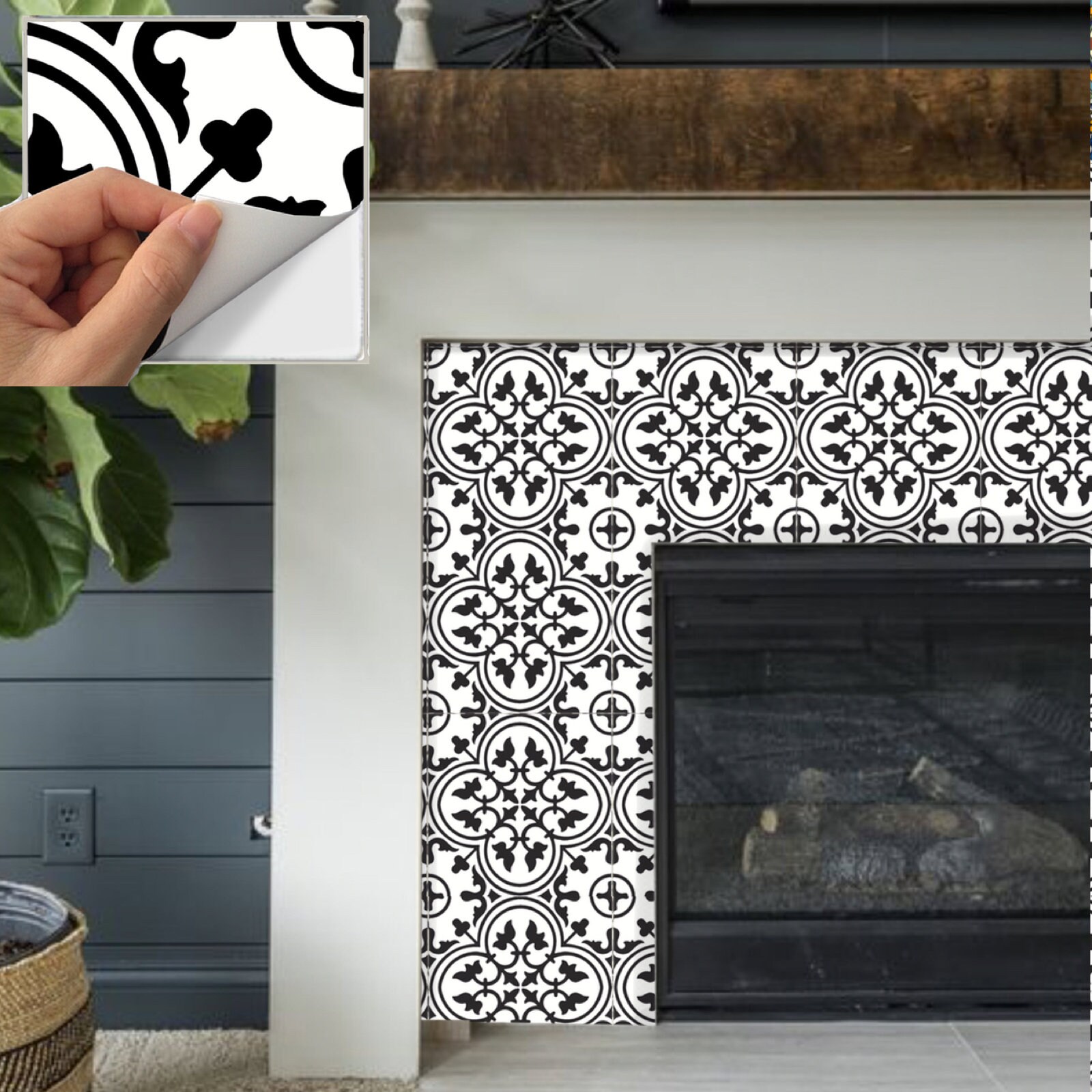 Floor Tile Stickers Vinyl Decal WATERPROOF REMOVABLE for Etsy UK