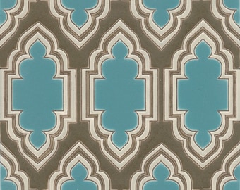 Kitchen bathroom Tile Decals Vinyl Sticker :  E001 Electic Moroccan