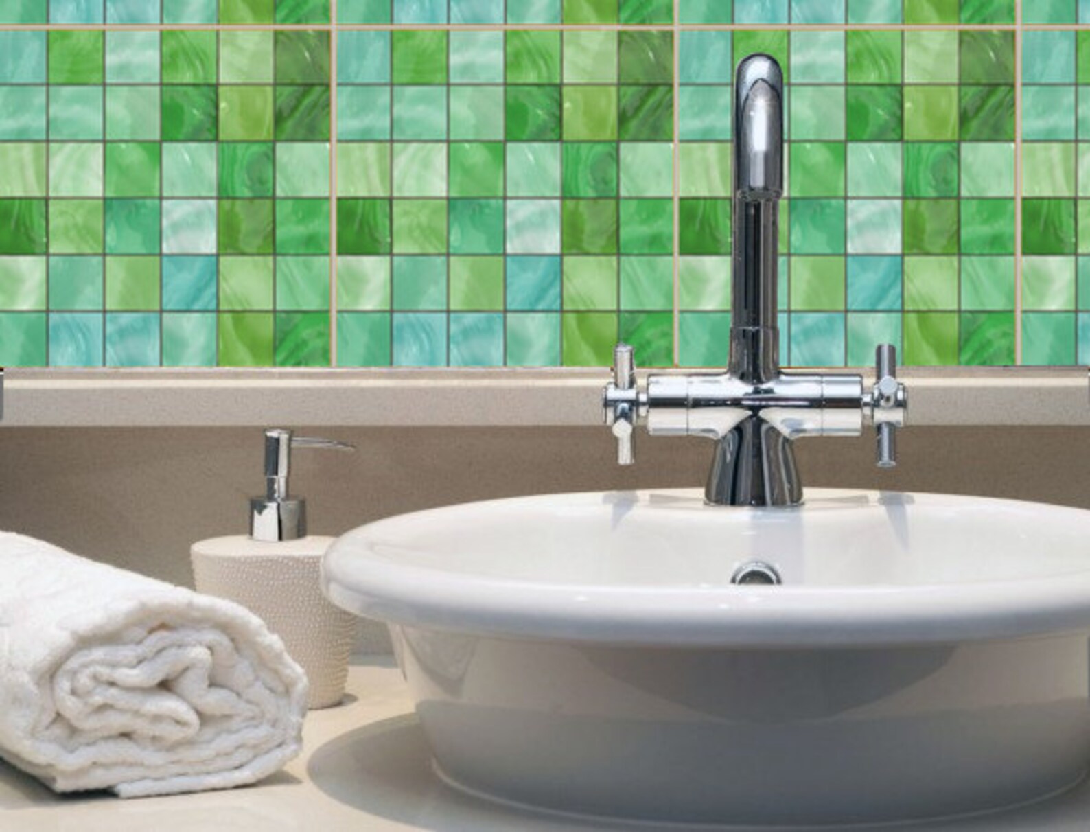 Wall Tile Decals Vinyl Sticker WATERPROOF Tile or Wallpaper Etsy