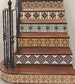 15steps Stair Riser Vinyl Strips Removable Sticker Peel & Stick : Spanish Mexican TR003A 