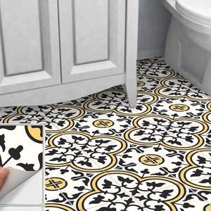Mandala Peel and Stick Tile Stickers Kitchen Bathroom Backsplash Floor  Stair Water Resistant Removable Decals, DIY Vinyl Renters Home Décor 