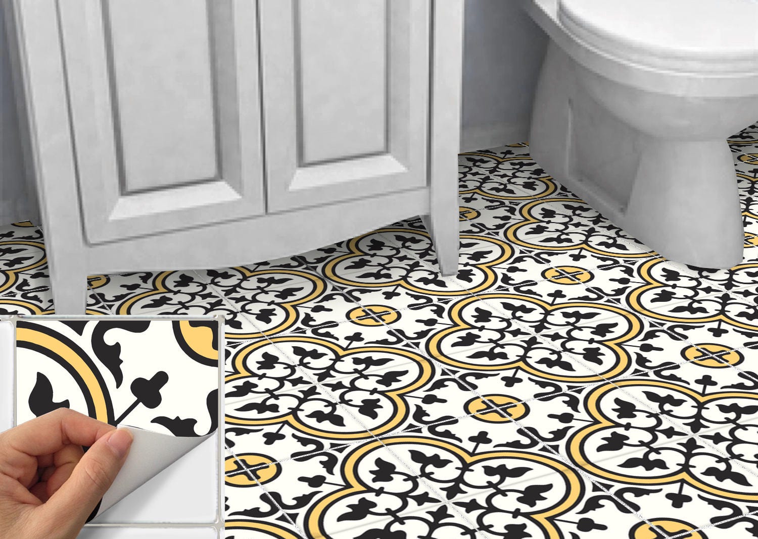 Tile Decals Stickers for Kitchen Backsplash Floor Bath - Etsy