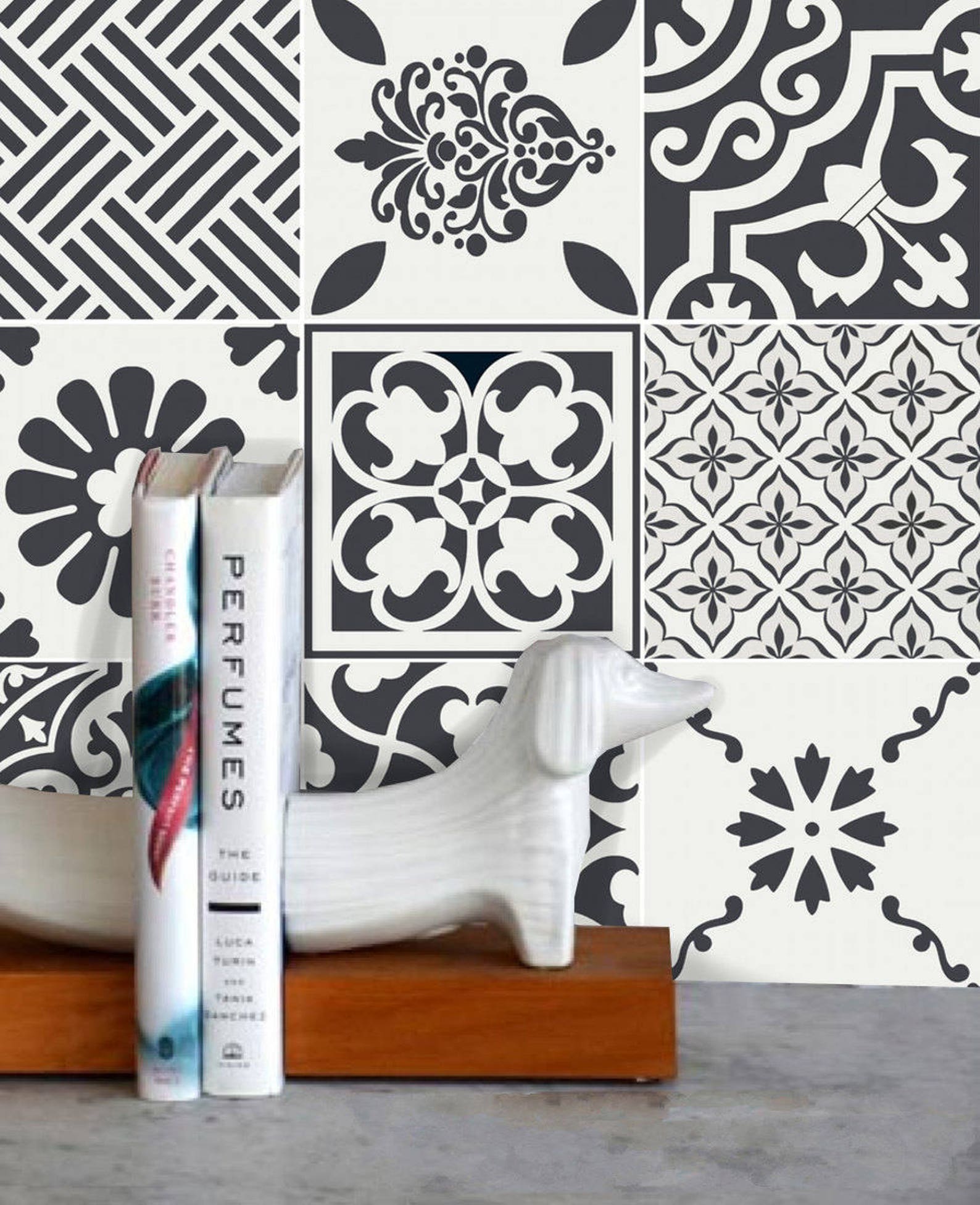 Tile Stickers Vinyl Decal WATERPROOF REMOVABLE for Kitchen Etsy Canada