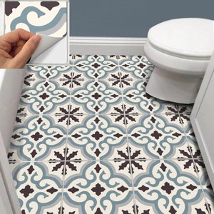 Tile Sticker Kitchen, Bath, Floor, Wall Waterproof & Removable