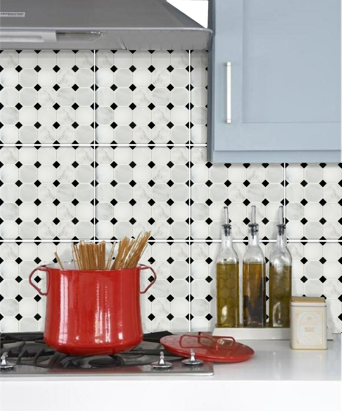 Wall Tile Decals Vinyl Sticker WATERPROOF Wallpaper for Etsy