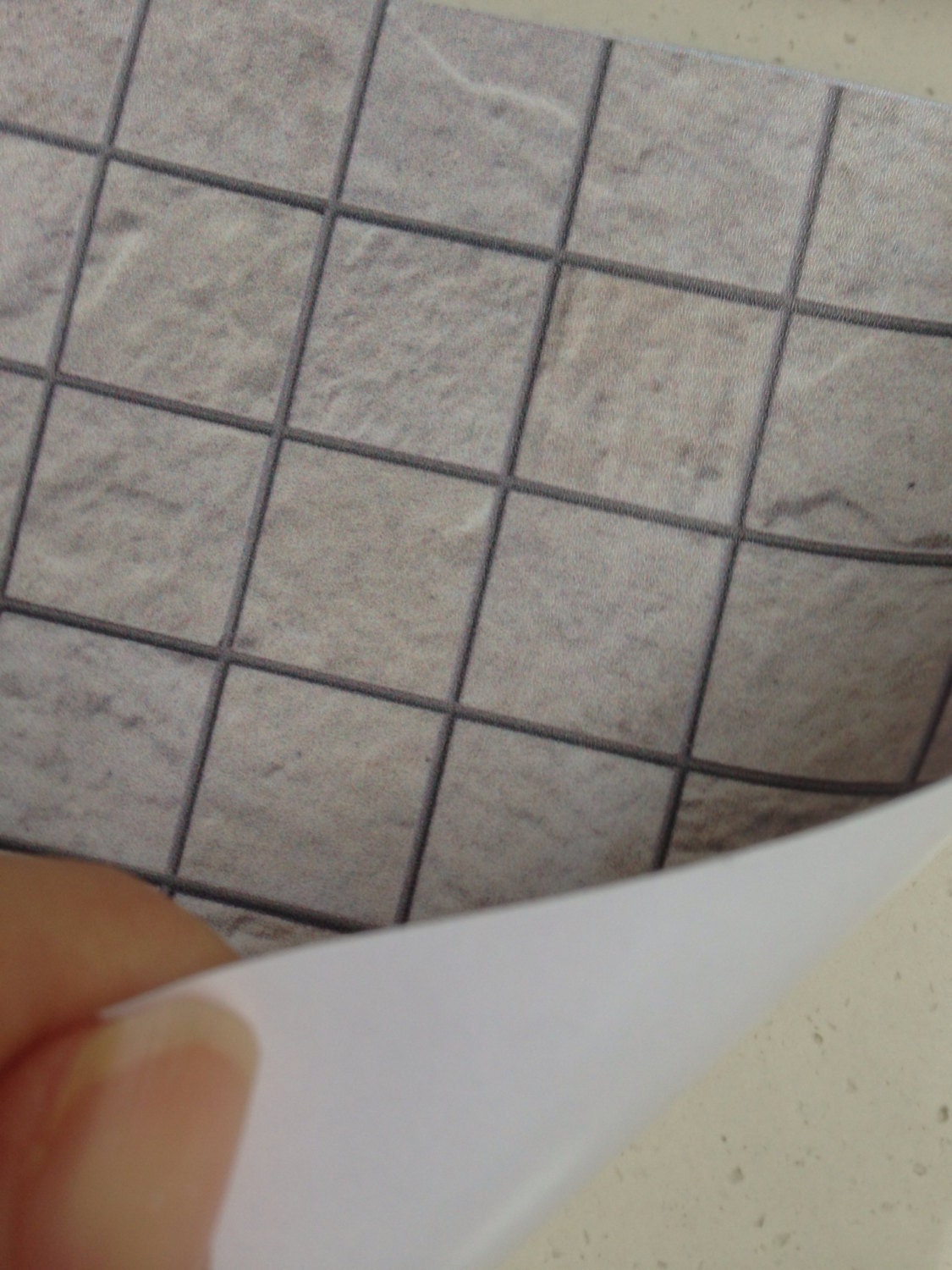 Tile stickers Imitation Brick Pattern Tile Floor S... - Vicedeal