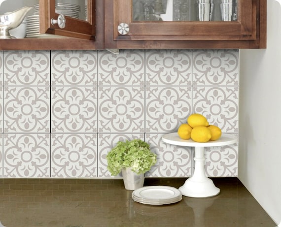 Adesivi per piastrelle per pavimento, paraschizzi cucina bagno rimovibile  impermeabile: A52B -  Italia
