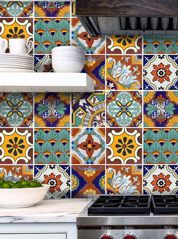 Pegatinas para azulejos de cocina, 12 piezas Pegatinas