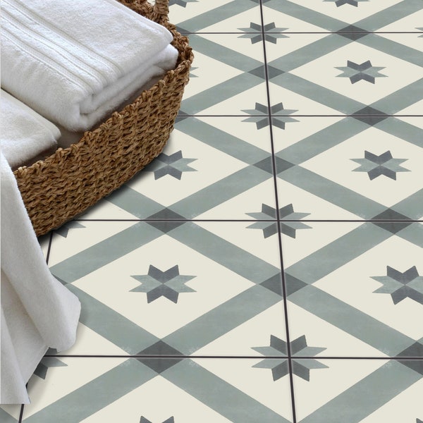 Tile Sticker Kitchen, bath, floor, wall Waterproof & Removable Peel n Stick: A29