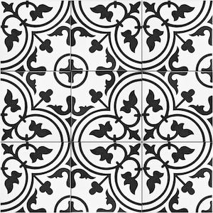 Floor Tile Stickers Vinyl Decal WATERPROOF REMOVABLE for kitchen bath M026