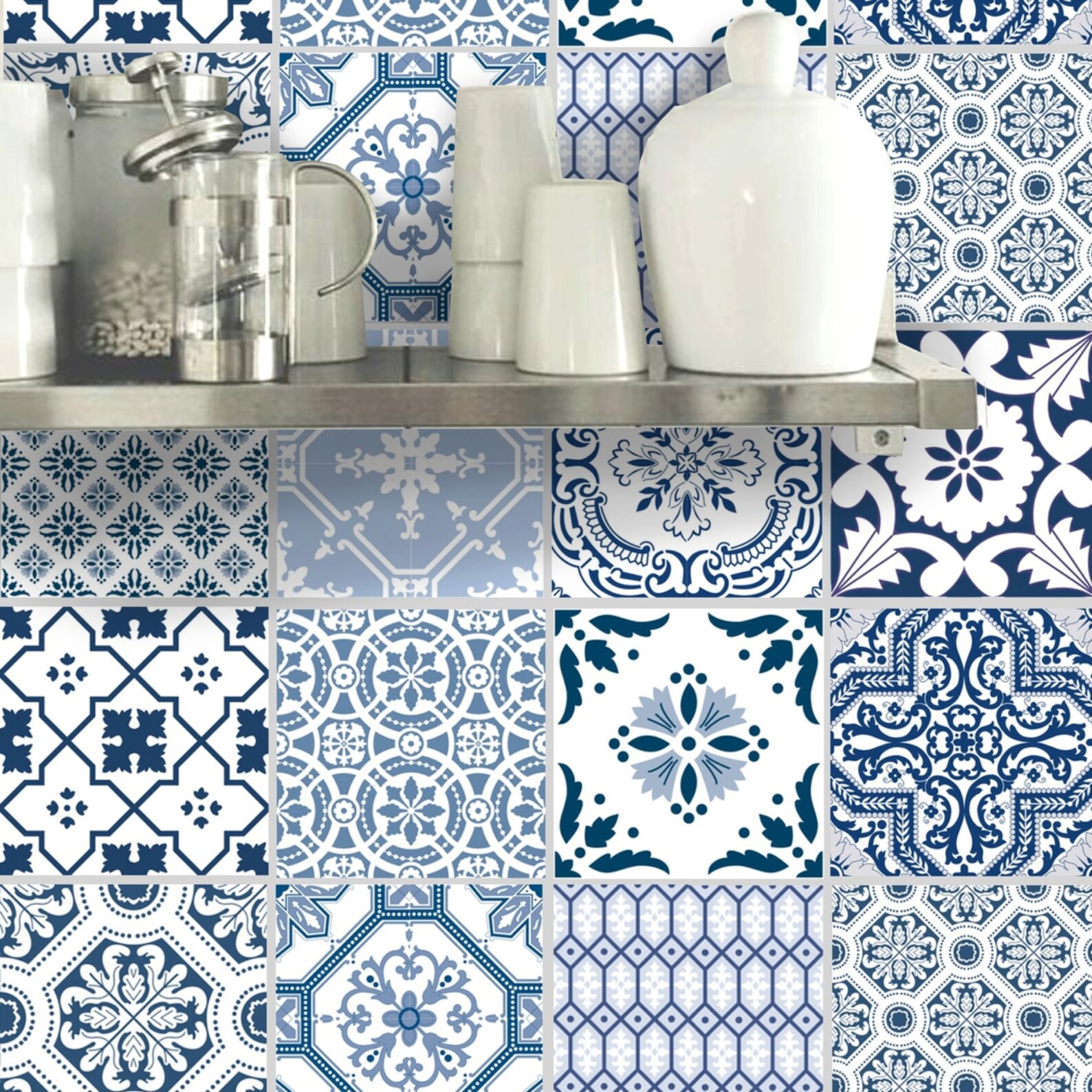 Kitchen Bathroom Tile Decals Vinyl Sticker Portugal Etsy Australia