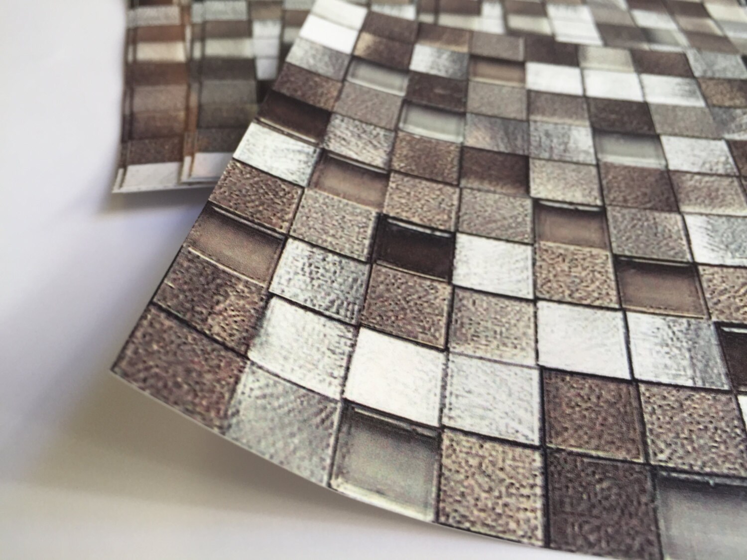 Wall Tile Decals Vinyl Sticker WATERPROOF Wallpaper for Etsy