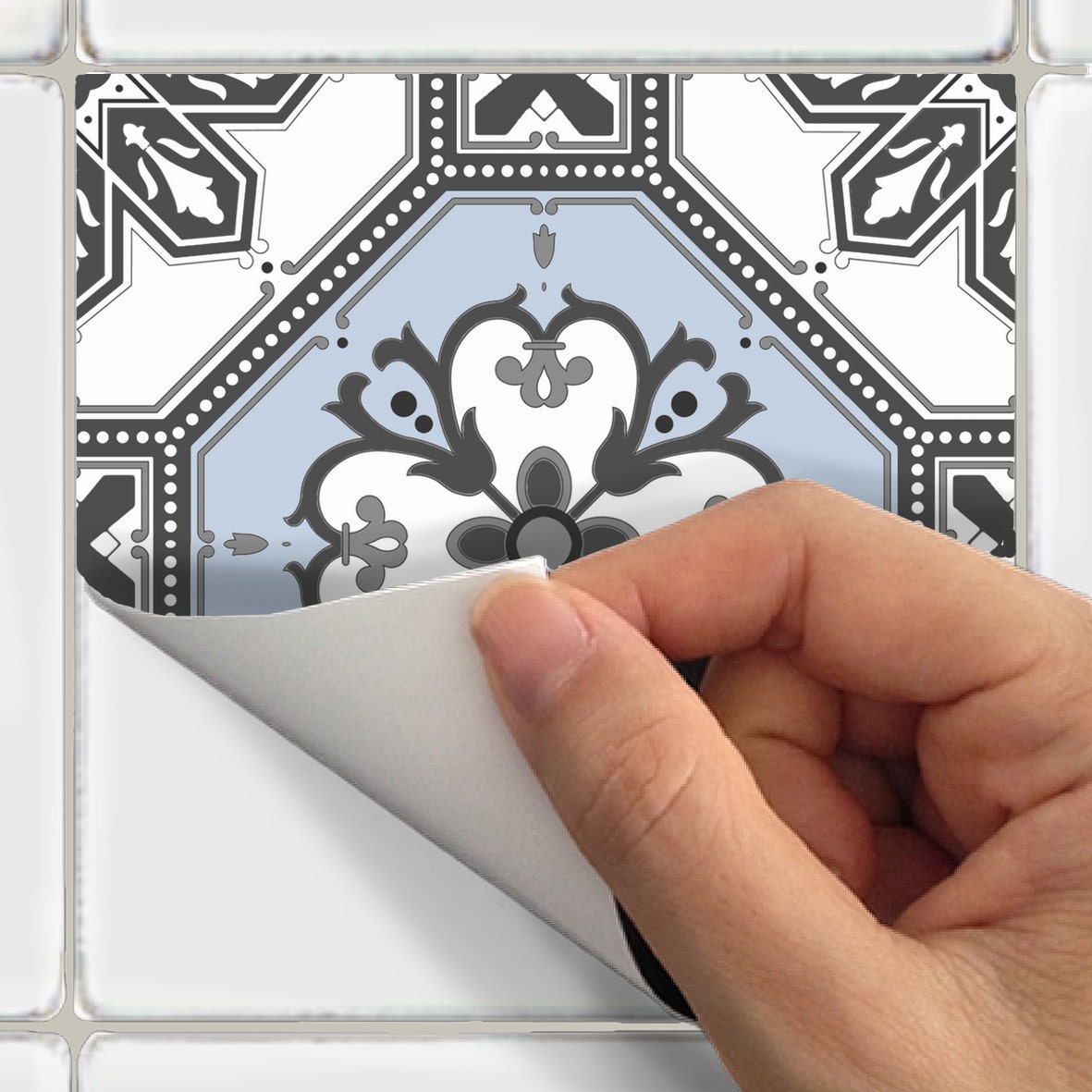 Wall Tile Vinyl Decal Sticker for Kitchen Bath Stairriser Etsy UK