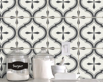 Tile Sticker Kitchen, bath, floor, wall Waterproof & Removable Peel n Stick: A66