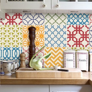 thumbnail image 2 of Heart Shape Vinyl Tile Stickers - Waterproof Decals For Bathroom & Kitchen Walls 2 of 6