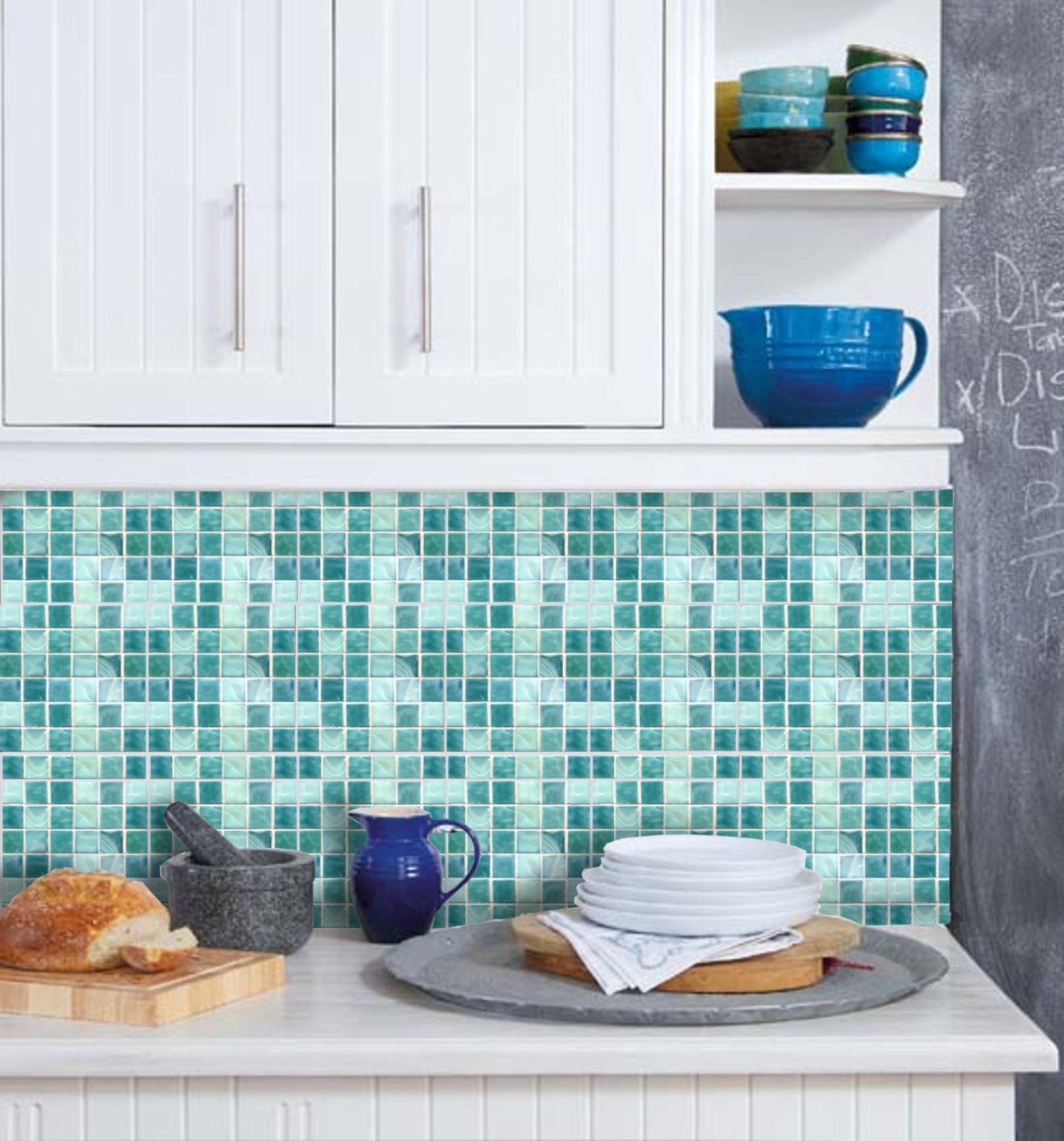 Wall Tile Decals Vinyl Sticker WATERPROOF Tile or Wallpaper Etsy