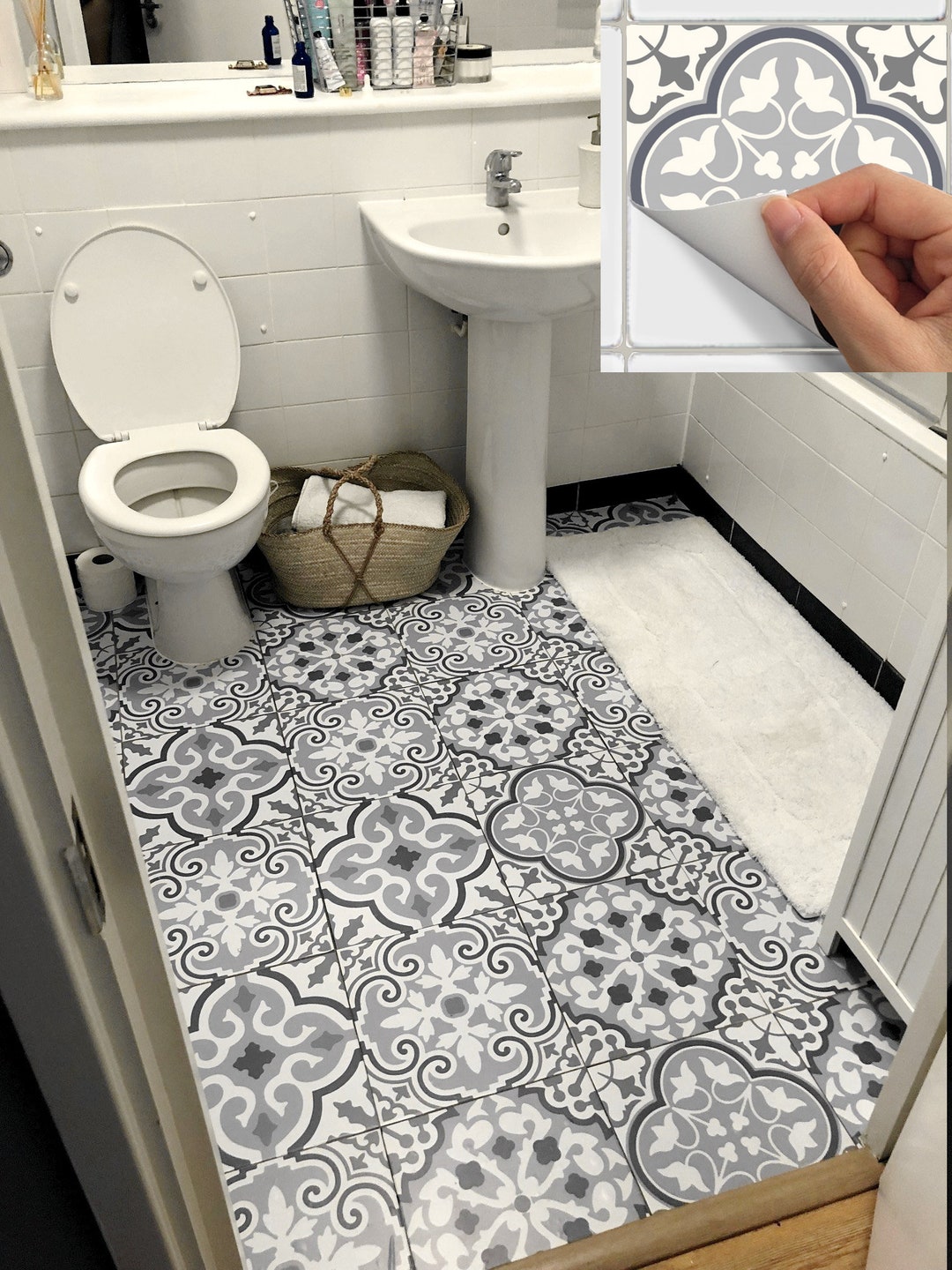 Give Your Bathroom a Fresh Look With Tile Stickers