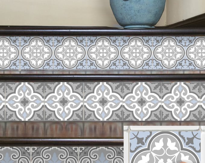 Wall Tile Decals Vinyl Sticker WATERPROOF Tile or Wallpaper Etsy