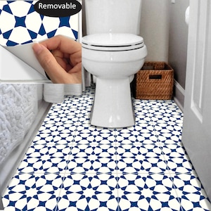 Tile Sticker Kitchen Bath Floor Wall Waterproof & Removable 