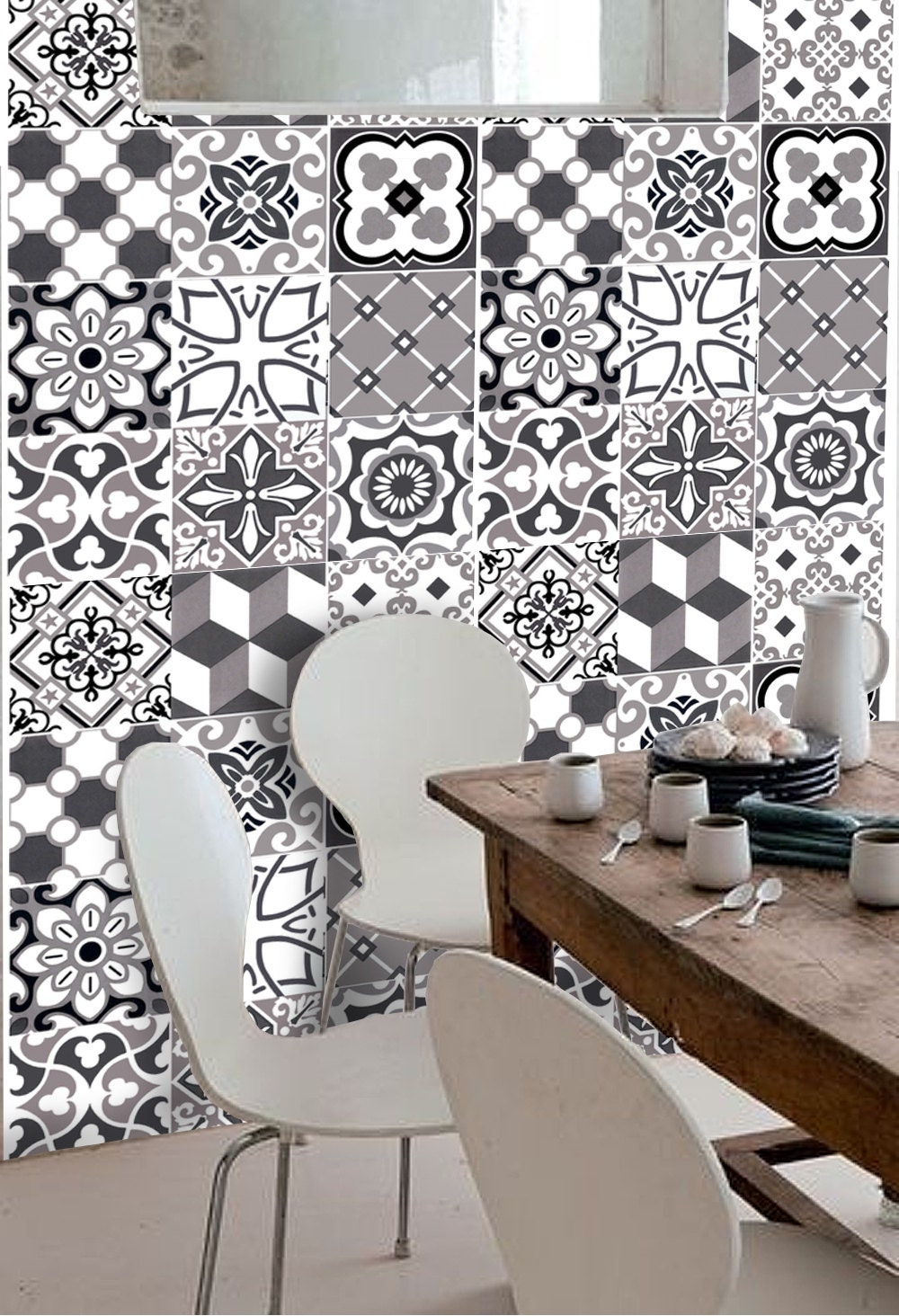 Wall Tile Vinyl Decal Sticker for Kitchen Bath Stairriser Etsy