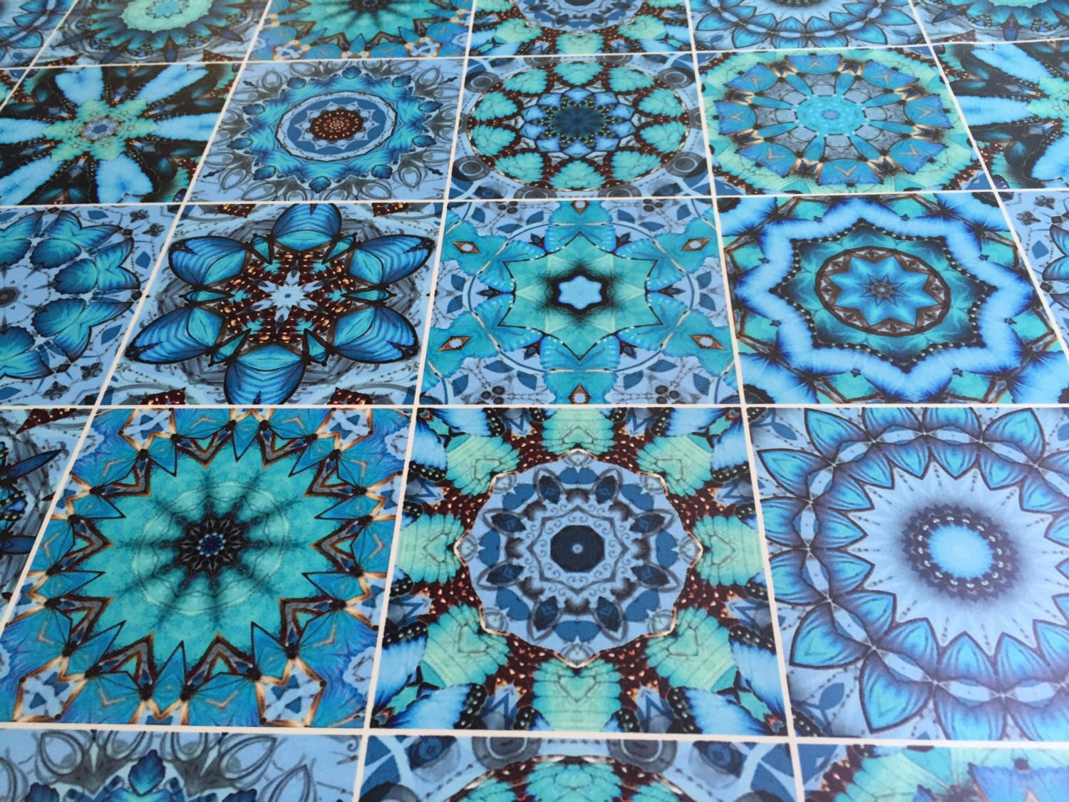 Wall Tile Decals Vinyl Sticker WATERPROOF Tile or Wallpaper Etsy