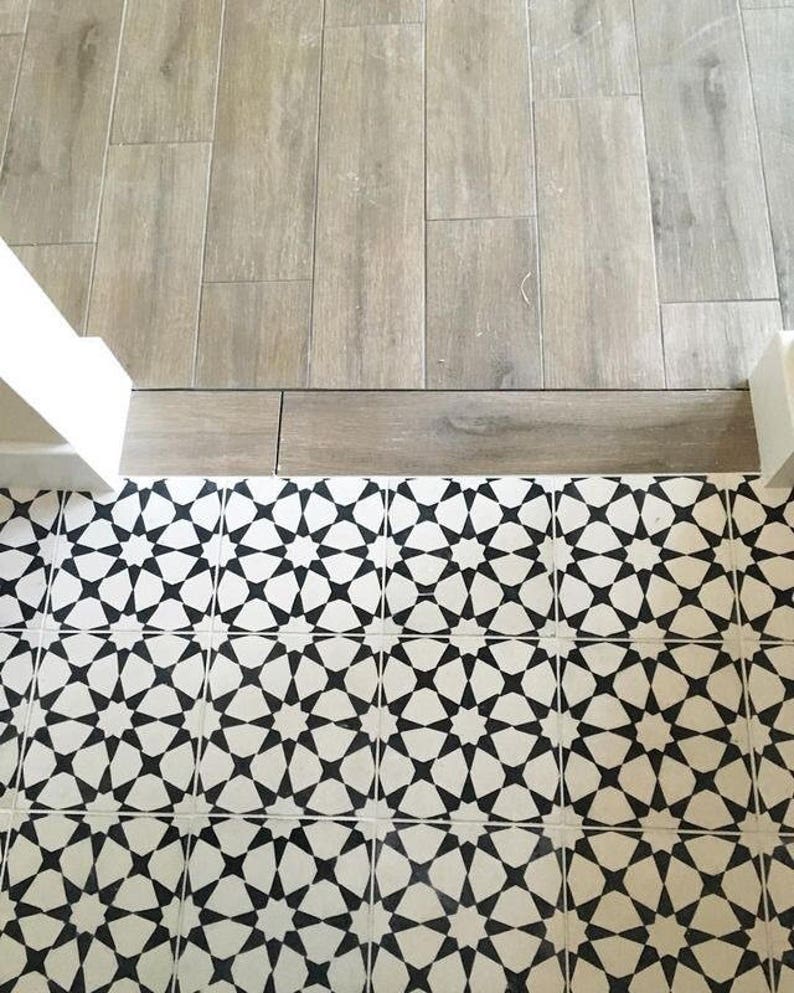 Tile Sticker Backsplash Kitchen Bath Floor Wall Waterproof Etsy