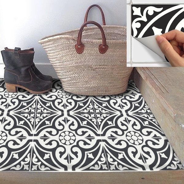 Snazzy Decal Tile Stickers Etsy