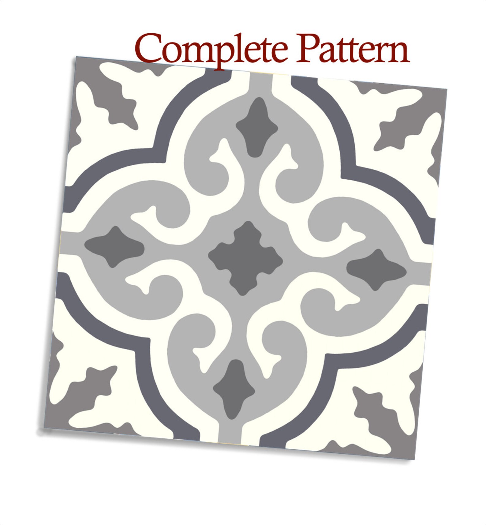 Tile Stickers for Kitchen Backsplash Floor Bath Removable Etsy