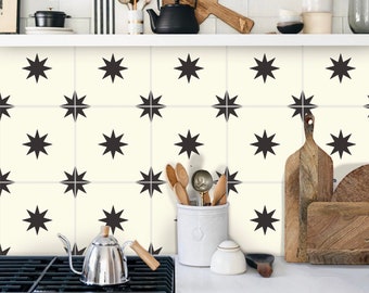 Tile Sticker Kitchen, bath, floor, wall Waterproof & Removable Peel n Stick: A39W