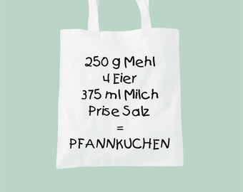 PFANNKUCHEN REZEPT | Stofftasche