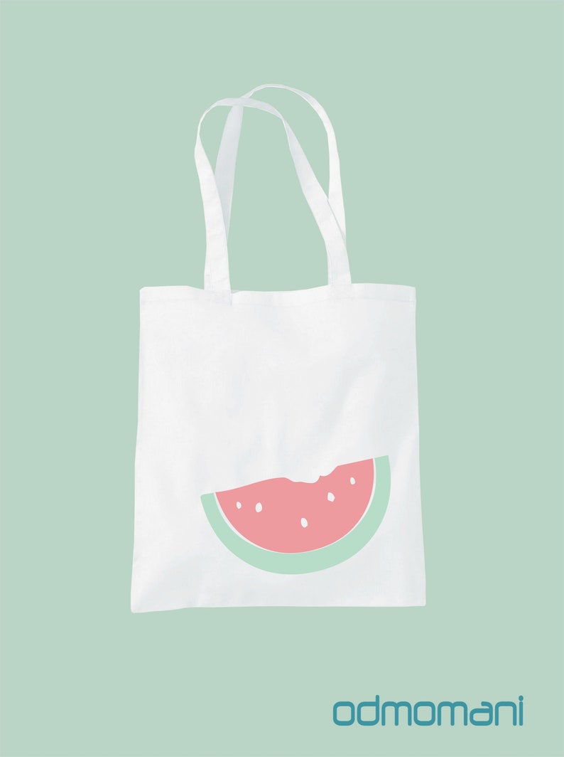 MELONE Baumwoll Stofftasche Bild 1