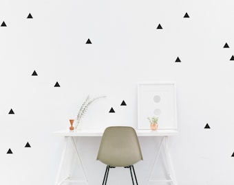 Triangles | Wall Sticker | Black | 18 gauge