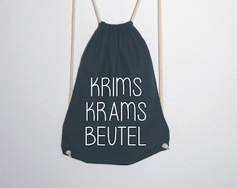 Krims Krams / Turnbeutel / Tasche / Baumwolle