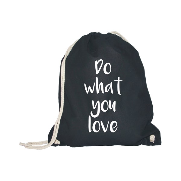 Do What You Love | Baumwoll-Turnbeutel