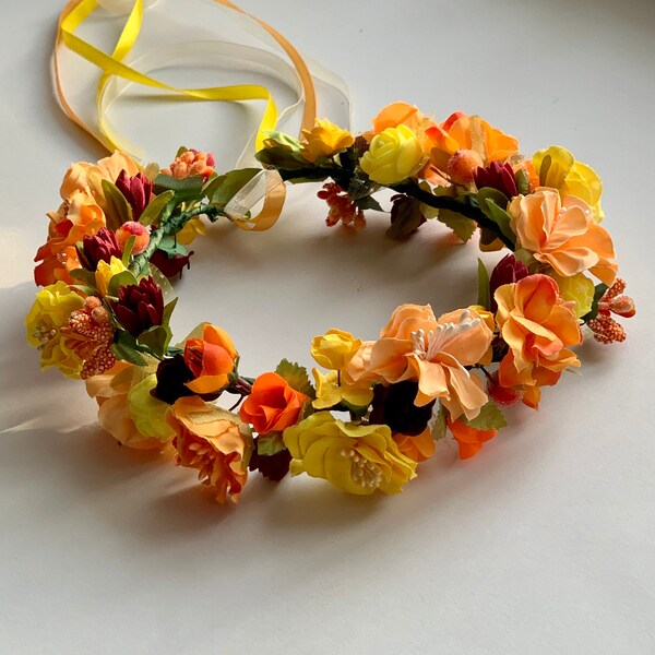 cuban flower headpiece