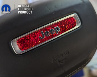 Adesivo per volante Jeep con paillettes olografiche