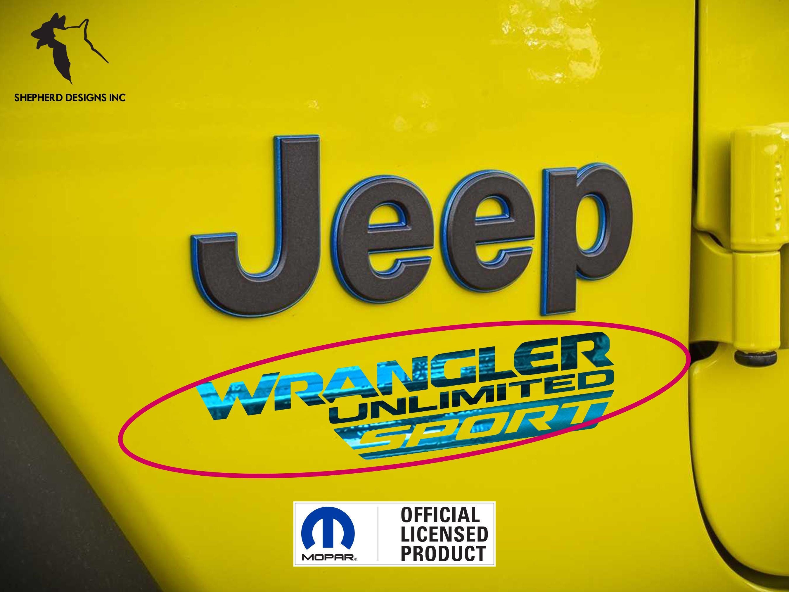Custom Sticker Polychrome Chrome Jeep Wrangler JL Fender Decal: Polychrome Polish Sticker - Etsy