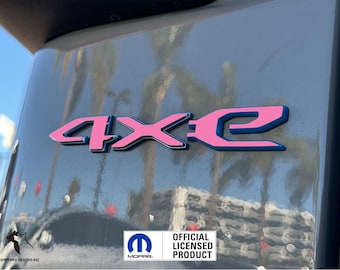 Pegatina personalizada para Jeep 4xe, Wrangler JL, Grand Cherokee